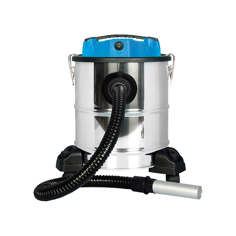 Aspirador de Cenizas Calientes Bikain(1200 W, 20 L, Cuba Inoxidable) Color  Plata
