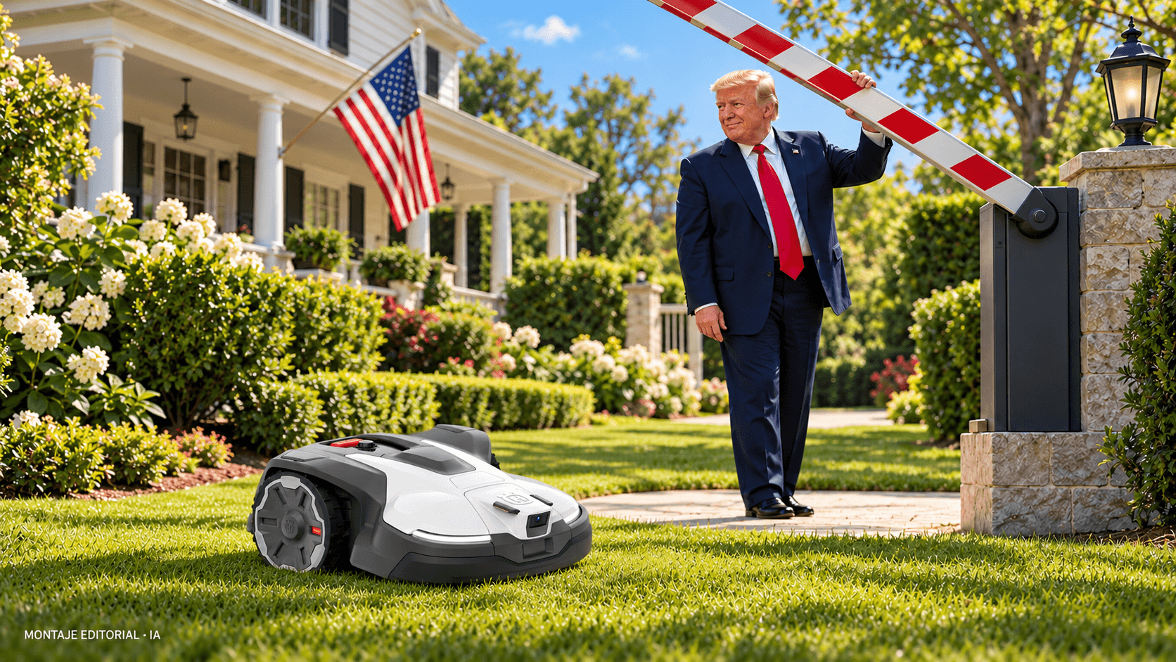 «¿Por qué un robot cortacésped preocupa a Estados Unidos? El caso Husqvarna»