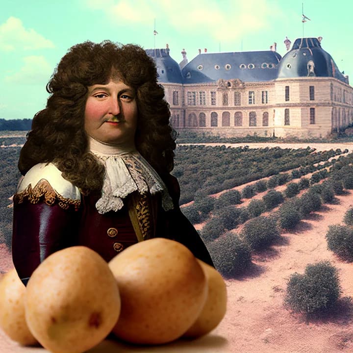 El Rey Sol un genio de las patatas y el marketing.