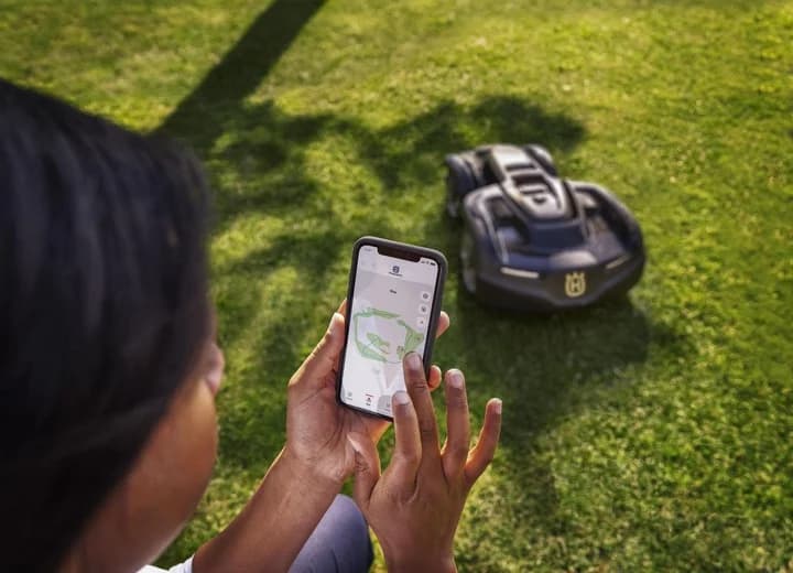 Nueva tecnologia en los robots de Husqvarna.