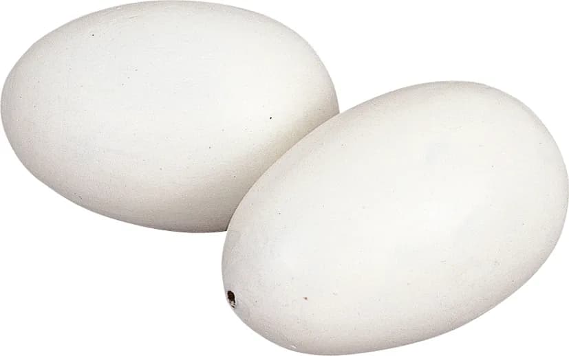 Huevo Falso Madera Gallinas — foto principal