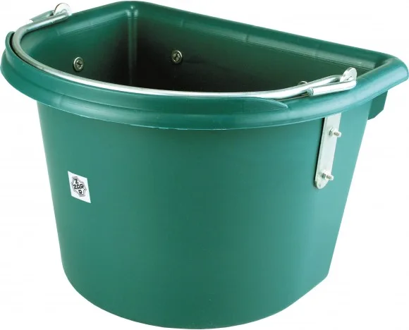 Comedero Portatil Caballos Verde con Asa — foto principal