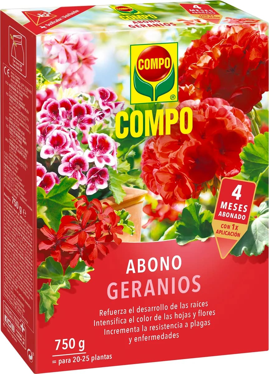 Abono Geranios Compo 750gr — foto principal