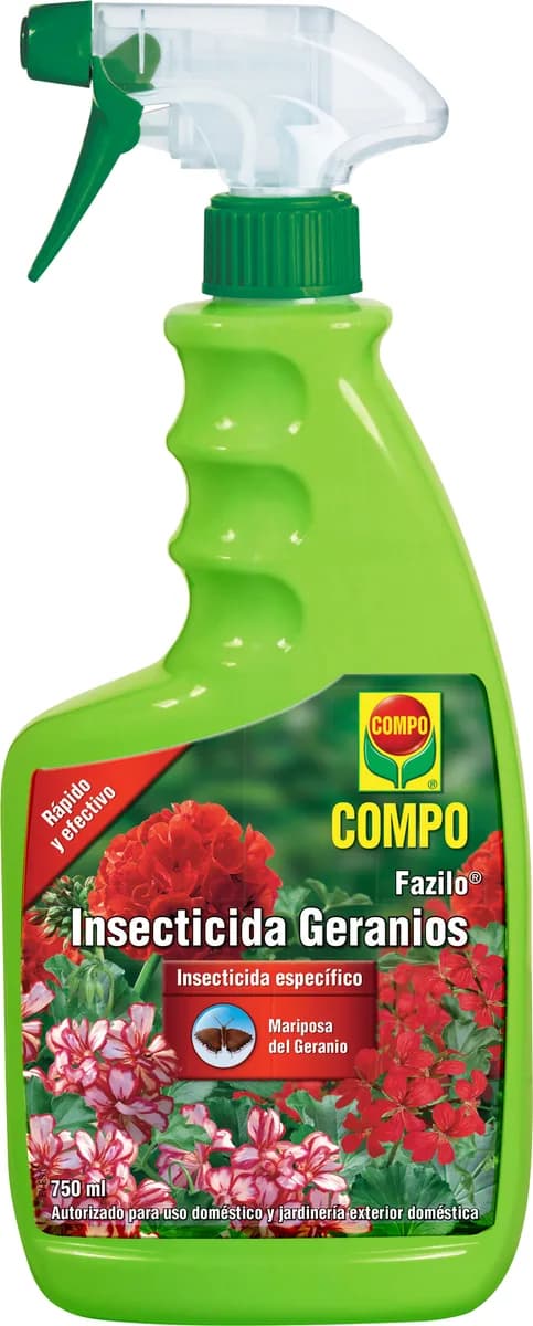 Pistola Insecticida Compo Oruga Geranio 750 ml — foto principal