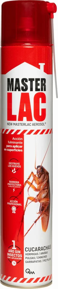 Insecticida Hormigas y Cucarachas Masterlac Aerosol 750 ml — foto principal