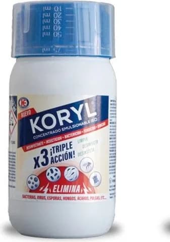 Insecticida acaricida Desinfectante Koryl 250 ml — foto principal