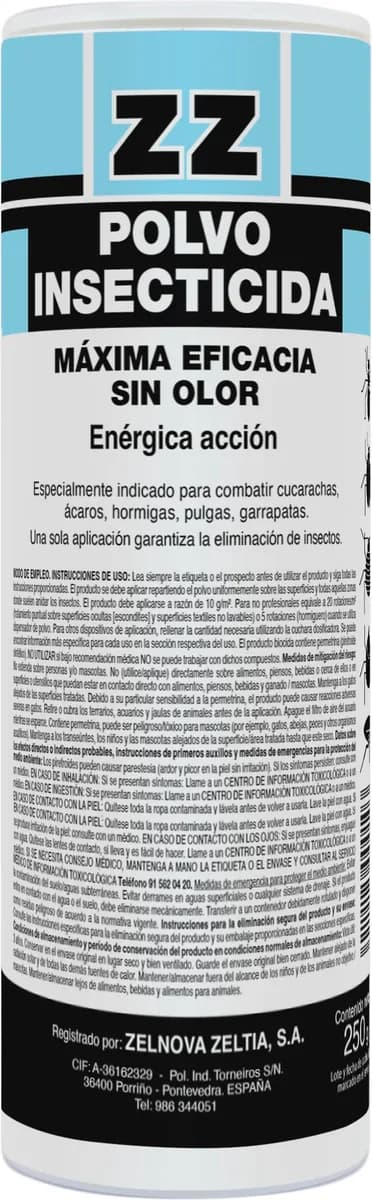 Zz Insecticida Polvo 250 gr — foto principal
