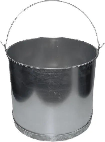 Cubo Recto Galvanizado 11" Ø27x25 cm — foto principal