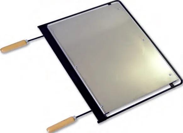 Plancha para Barbacoa Inox 46,5x41 cm — foto principal