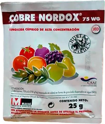 Fungicida Cobre Nordox 75 25gr — foto principal