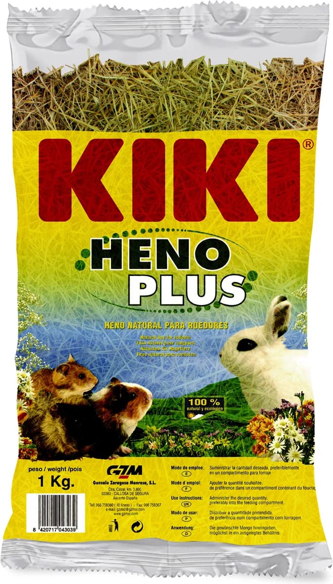 Kiki Heno Plus para Roedores 1 kg — foto principal
