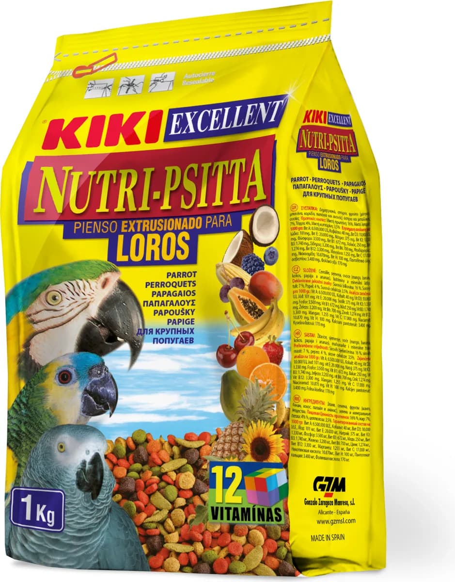 Kiki Nutri-psitta para Loros 1 kg — foto principal