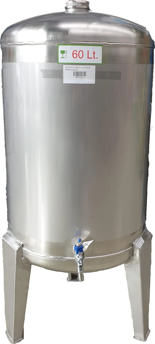 Deposito Inox 60 litros Sidra Dulce — foto principal