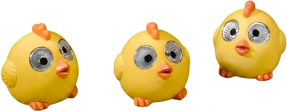 Pollito Ojos Brillantes 8 cm — foto principal