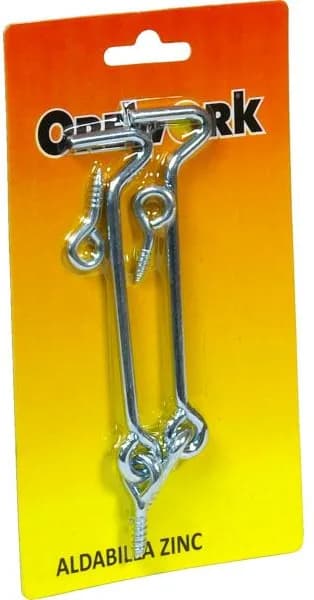 Aldabilla Zinc Orework 18x50 2ud — foto principal
