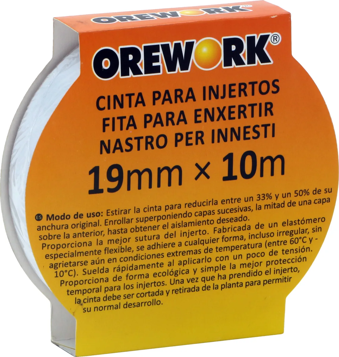 Cinta Orework Injertar 19mm 10mt — foto principal