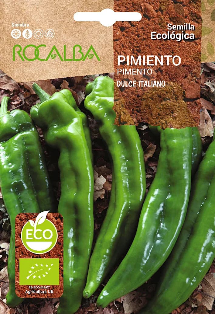 Semilla Ecologica Pimiento Dulce Italiano — foto principal