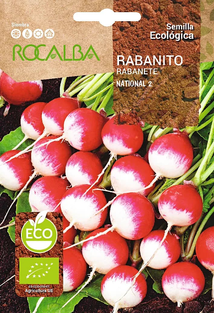 Semilla Ecologica Rabanito National 2 — foto principal