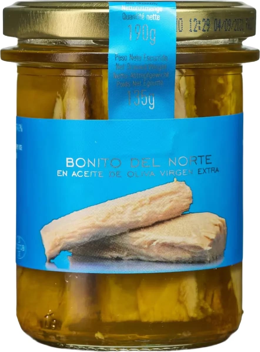 Bonito del Norte en Aceite de Oliva Virgen Extra 190 gr — foto principal