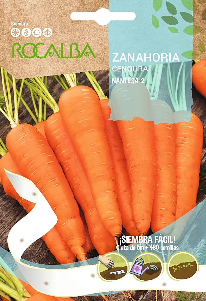 Semilla Cinta Zanahoria Nantesa 2 — foto principal