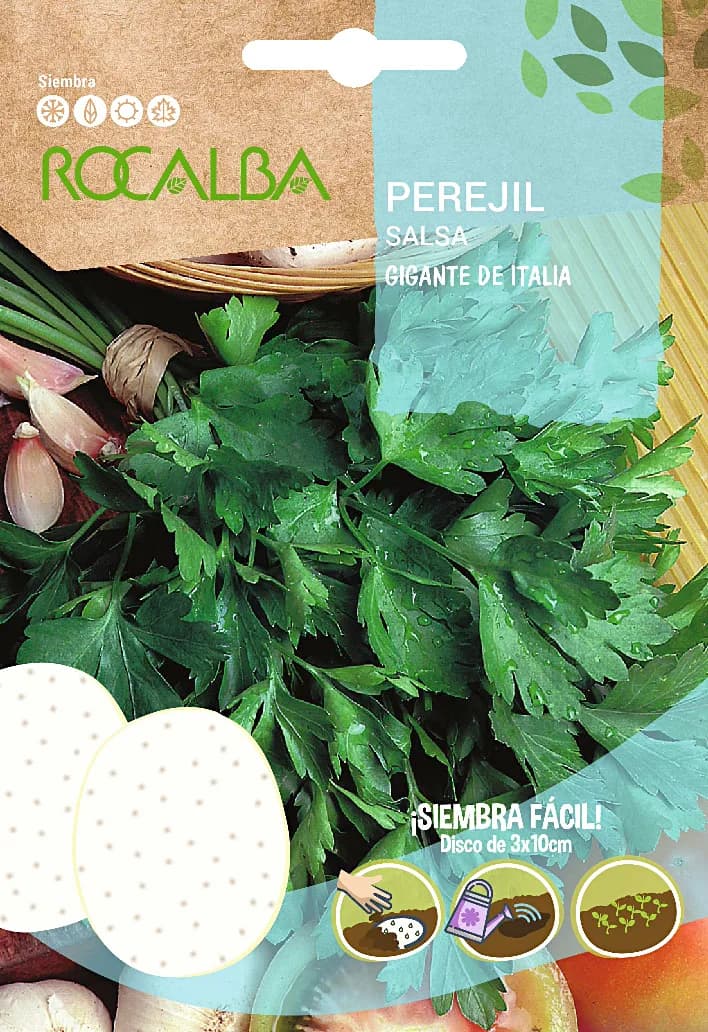 Semilla Disco Perejil Gigante de Italia — foto principal