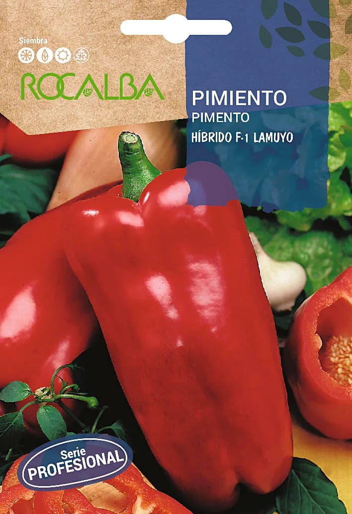 Semilla Profesional Pimiento Hibrido F1 Lamuyo — foto principal