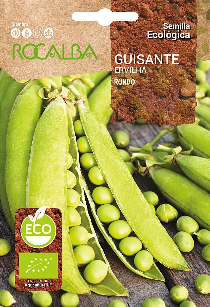 Semilla Ecologica Guisante Rondo — foto principal