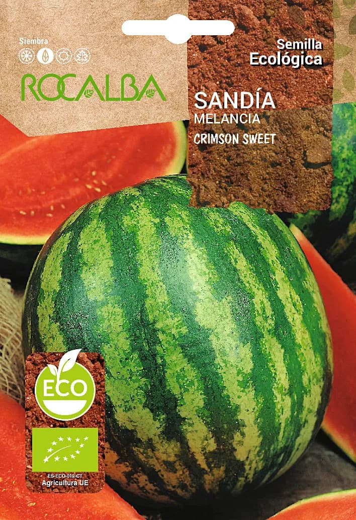 Semilla Ecologica Sandia Crimson Sweet — foto principal