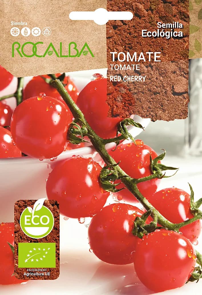 Semilla Ecologica Tomate Red Cherry — foto principal