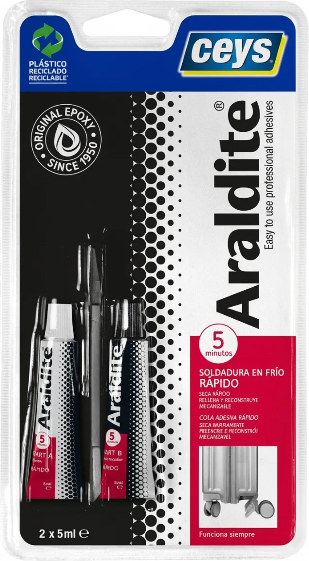 Adhesivo CEYS Araldite Rapido 5 + 5 ml — foto principal