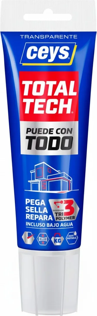 Ceys Total Tech Transparente Tubo 125 ml — foto principal
