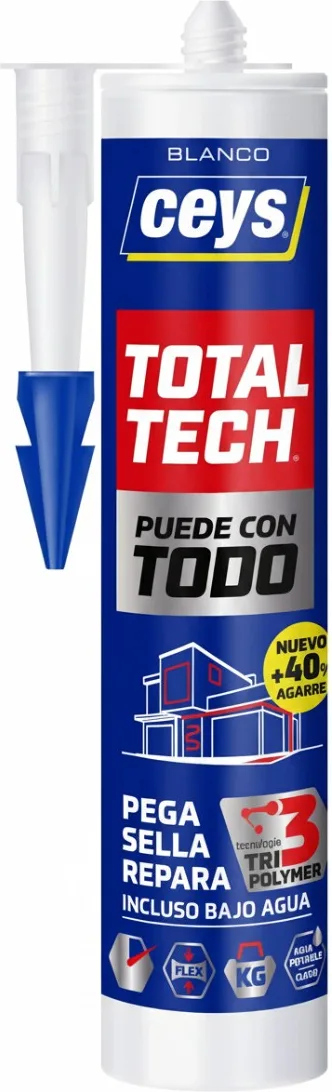 Masilla Ceys Total Tech Blanco 290 ml. — foto principal
