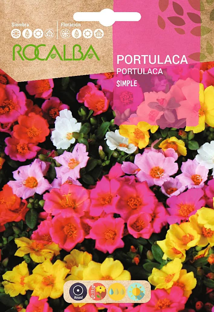 Semilla Portulaca Simple, Variada — foto principal
