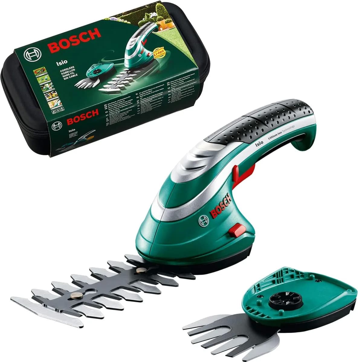Tijeras Cortasetos y Cortacesped Bosch Isio — foto principal