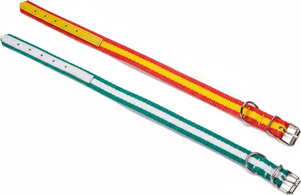 Collar Bandera 45 x 2 cm. Cinta Nylon/ Serraje — foto principal