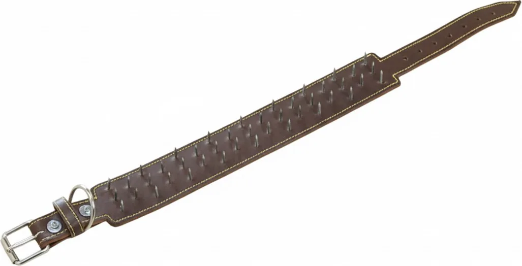 Collar Cuero Sillero Doble 80cm 7 cm — foto principal