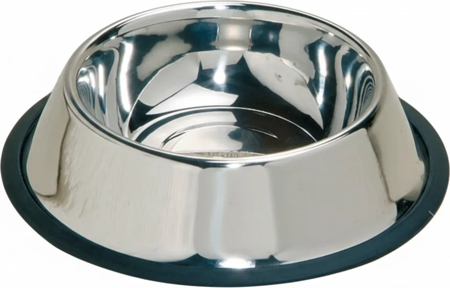 Comedero Perros 12x5 cm. 200 ml. acero Inoxidable — foto principal