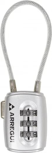 Candado Gym Arco Flexible Gris 30mm — foto principal