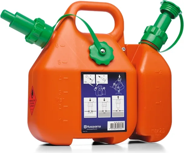 Garrafa gasolina 6 litros Combi Husqvarna antiderrame — foto principal