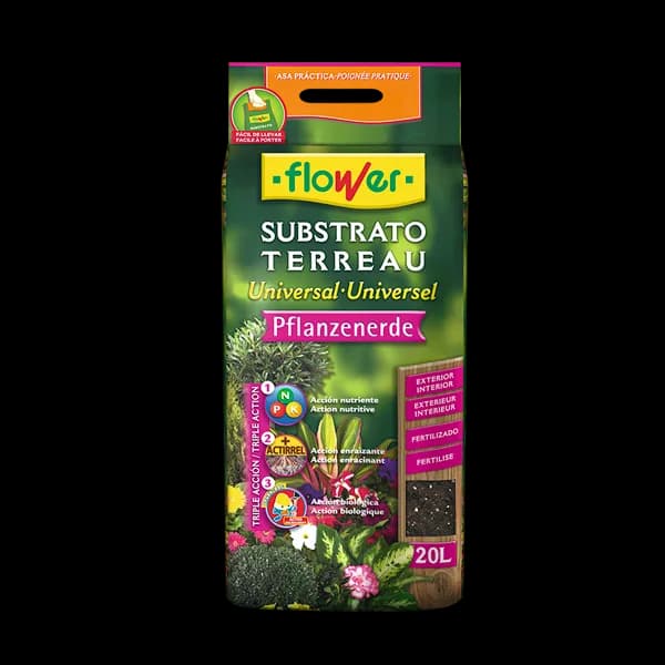 Sustrato Pflanzenerde Flower 20 litros — foto principal