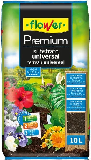 Sustrato Universal Premium Flower 10 litros — foto principal