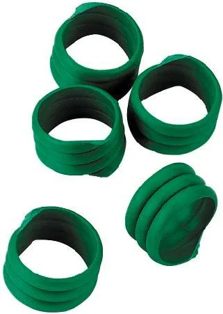 Marca Espiral Gallinas Verde 16mm 20ud — foto principal