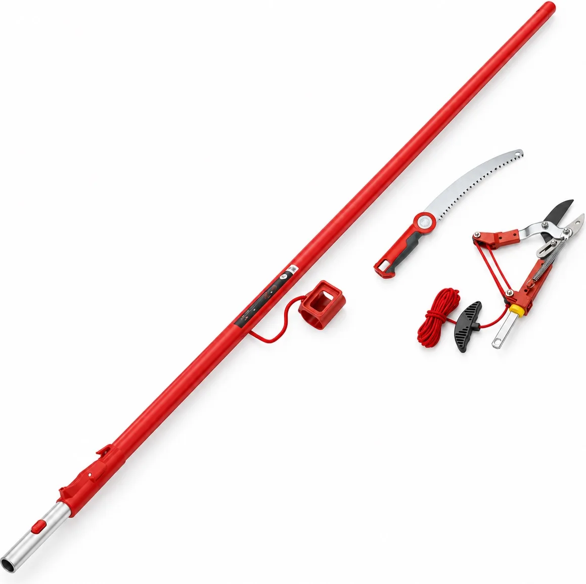 Pack de poda Outils Wolf MULTI-STAR: mango de 2,20 a 4 m + serrucho OZM3 + cortarramas ORM2 — foto principal