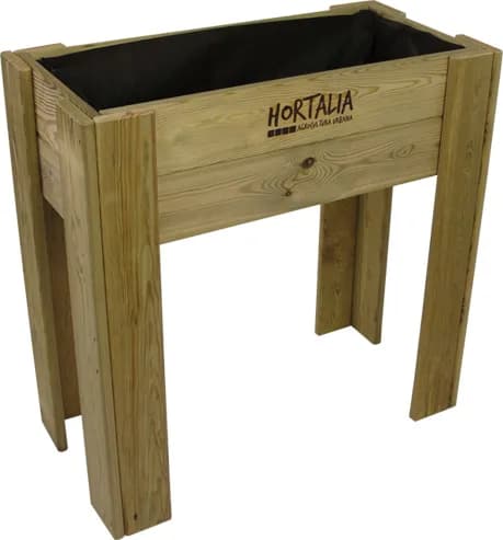Mesa Cultivo Madera Gardenbrico S80 — foto principal