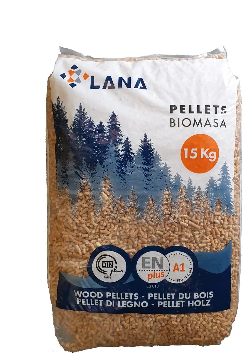 Pellet Lana 15kg — foto principal