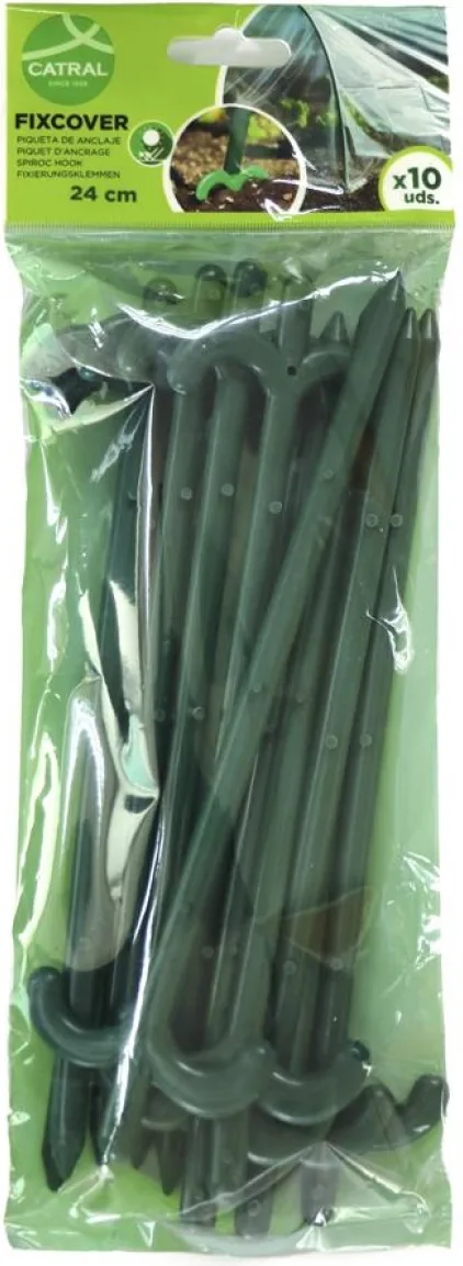 Pack 10 Piquetas de Anclaje 24 cm — foto principal