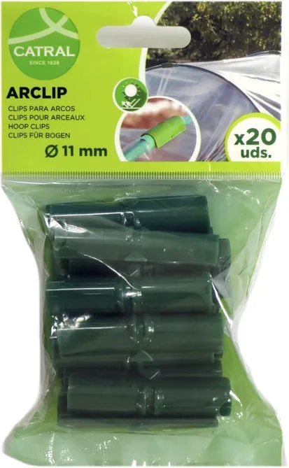 Pack 20 Clips para Arcos 11mm Diametro — foto principal
