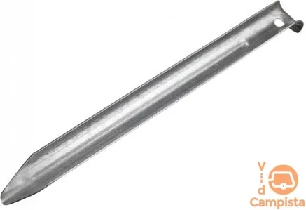 Pack 8 unidades Piqueta Plana Camping 17cm — foto principal