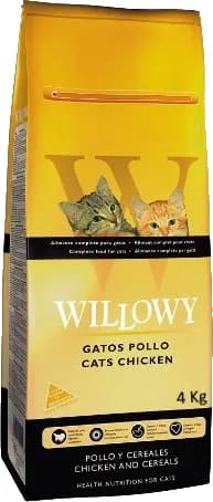 Pienso Willowy Gatos Pollo 4kg — foto principal