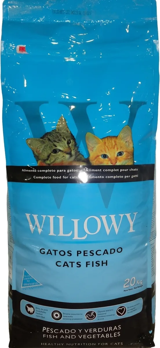 Pienso Willowy Gatos Pescado 20kg — foto principal